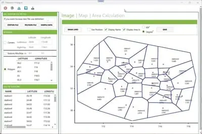 Thiessen Polygon Tool